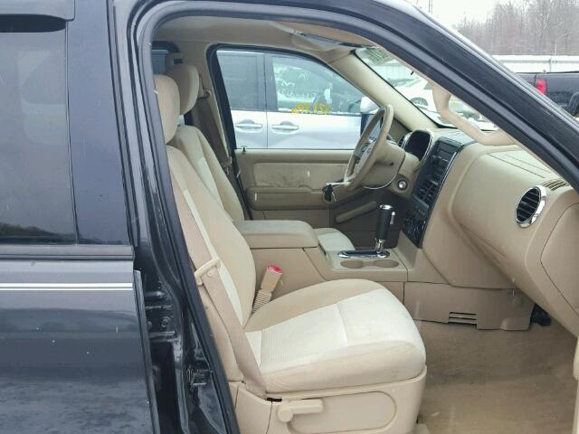 1FMEU73E67UB77824 - 2007 FORD EXPLORER X GRAY photo 5