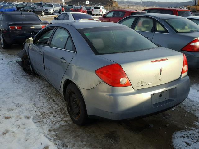 1G2ZF57B184120277 - 2008 PONTIAC G6 VALUE L SILVER photo 3