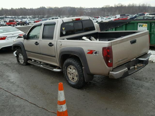 1GCDT136758196414 - 2005 CHEVROLET COLORADO TAN photo 3