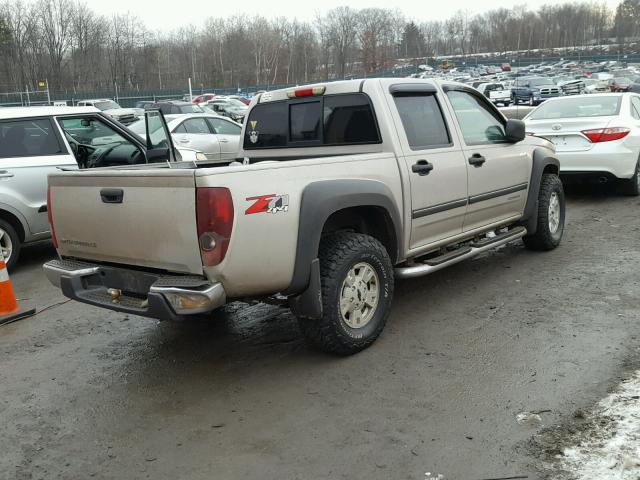 1GCDT136758196414 - 2005 CHEVROLET COLORADO TAN photo 4