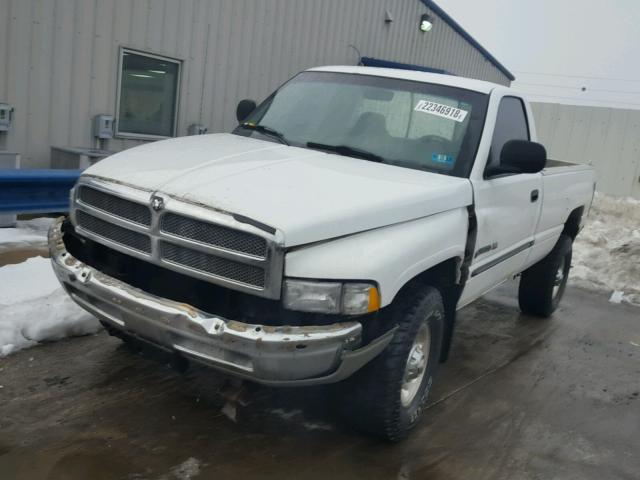 3B7KF26ZXYM219002 - 2000 DODGE RAM 2500 WHITE photo 2