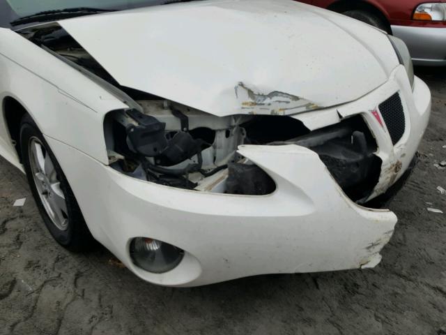 2G2WP552581105859 - 2008 PONTIAC GRAND PRIX WHITE photo 9