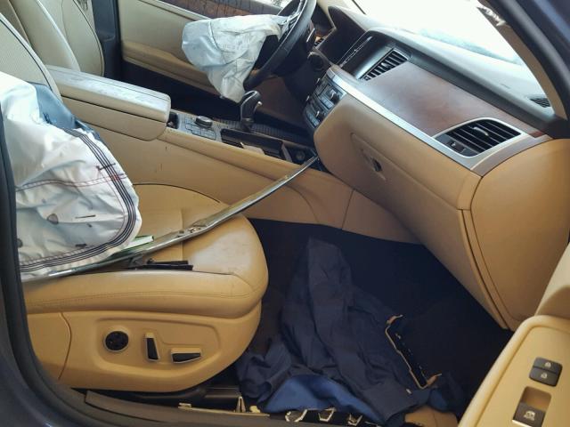 KMHGN4JEXFU063928 - 2015 HYUNDAI GENESIS 3. BLUE photo 5