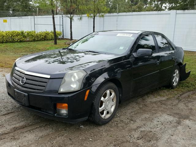 1G6DM57N330142337 - 2003 CADILLAC CTS BLACK photo 2