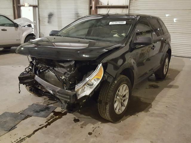 2FMDK3GC2DBC95177 - 2013 FORD EDGE SE BLACK photo 2