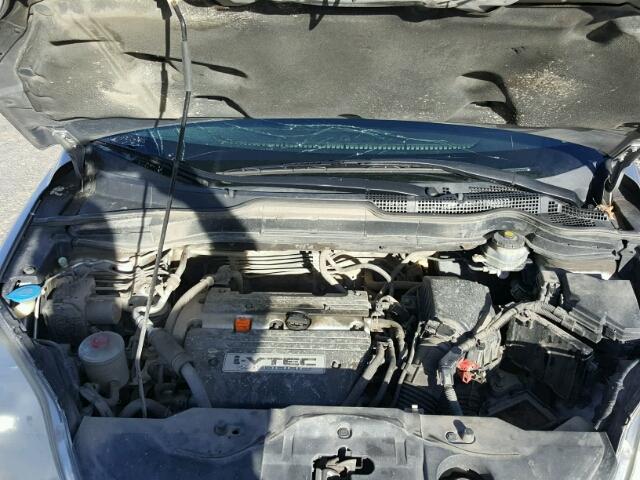 JHLRE48707C051365 - 2007 HONDA CR-V EXL SILVER photo 7