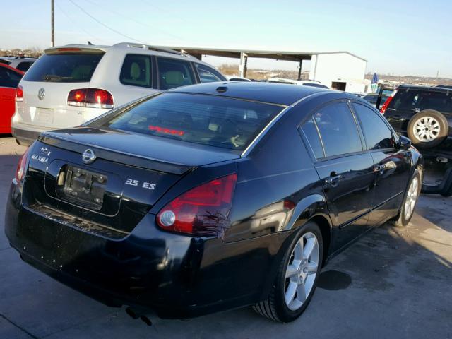 1N4BA41E76C834092 - 2006 NISSAN MAXIMA SE BLACK photo 4