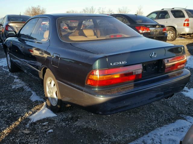 JT8VK13T0P0172212 - 1993 LEXUS ES 300 GREEN photo 3