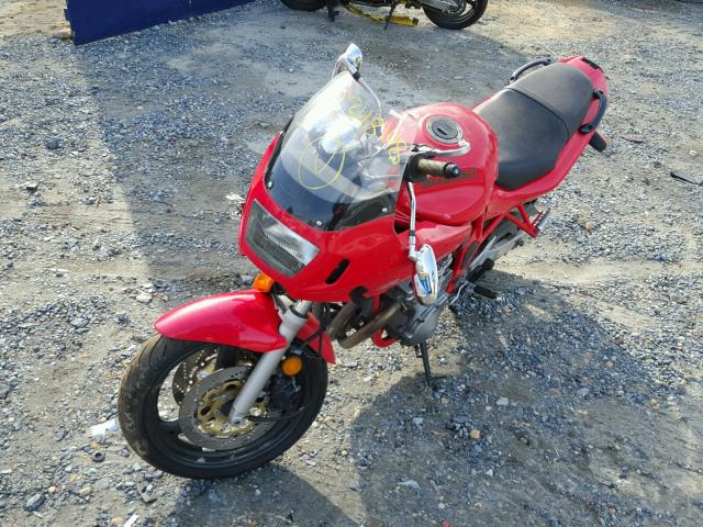 JS1GN77A8T2101507 - 1996 SUZUKI GSF600 S RED photo 2