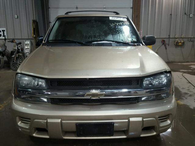 1GNDT13SX62301097 - 2006 CHEVROLET TRAILBLAZE GOLD photo 9