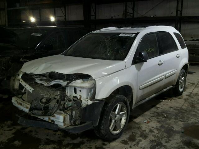 2CNDL73F656129081 - 2005 CHEVROLET EQUINOX LT WHITE photo 2