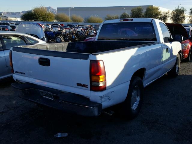 1GTEC14V5XE850440 - 1999 GMC NEW SIERRA WHITE photo 4