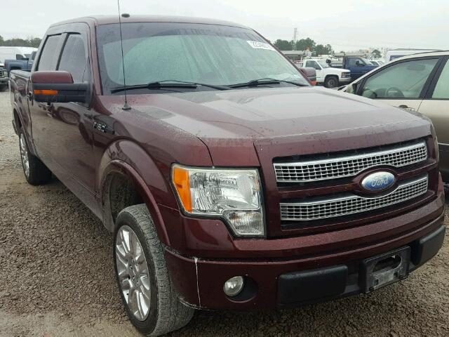 1FTPW12V89FA62171 - 2009 FORD F150 SUPER RED photo 1