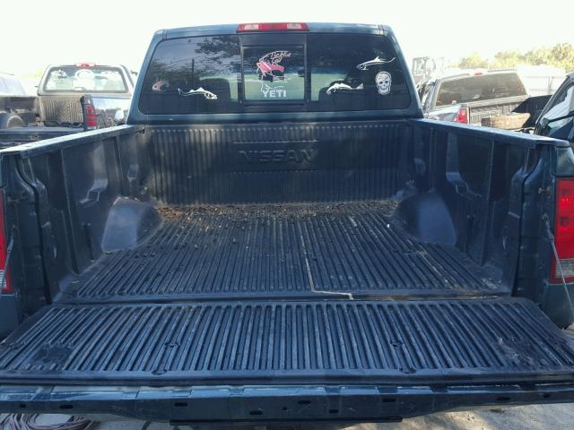 1N6AA07A44N584120 - 2004 NISSAN TITAN XE BLUE photo 9