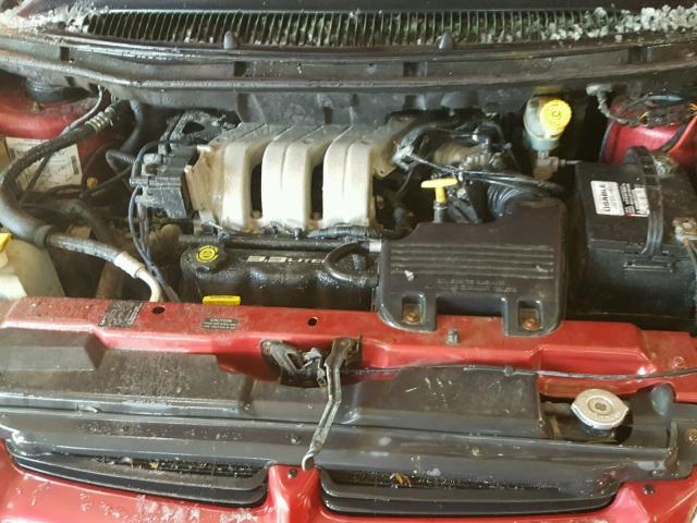 1B4GP44R3VB405028 - 1997 DODGE GRAND CARA RED photo 9