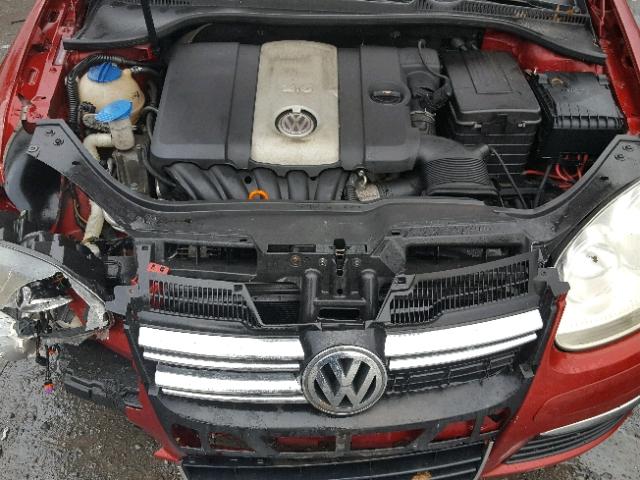 3VWSF71K56M624136 - 2006 VOLKSWAGEN JETTA 2.5 RED photo 7