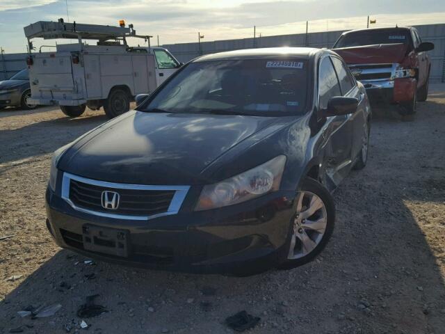 1HGCP26889A087673 - 2009 HONDA ACCORD EXL BLACK photo 2