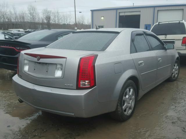 1G6DM57T670153286 - 2007 CADILLAC CTS SILVER photo 4