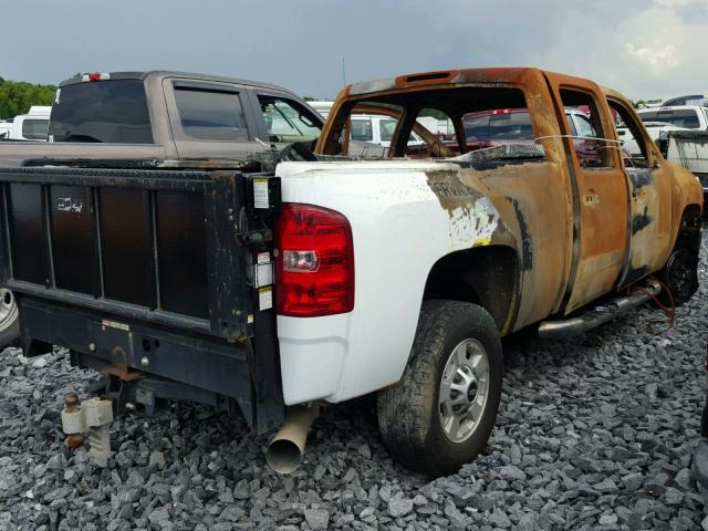 1GC1KXE84DF112678 - 2013 CHEVROLET SILVERADO BURN photo 4