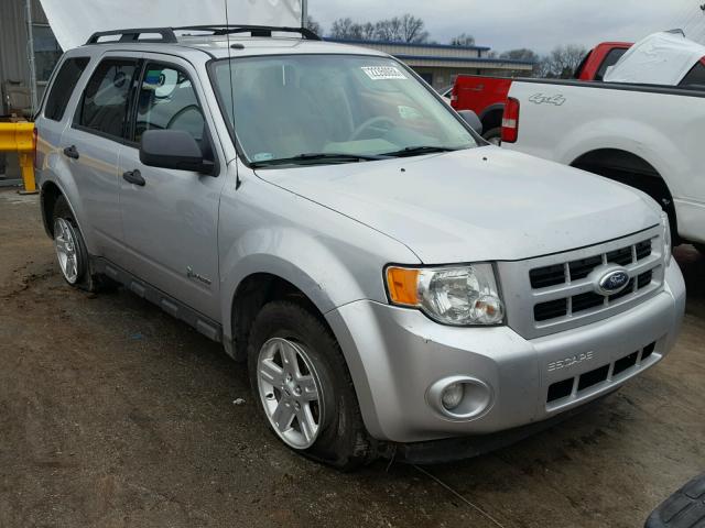 1FMCU5K30CKB12839 - 2012 FORD ESCAPE HYB SILVER photo 1