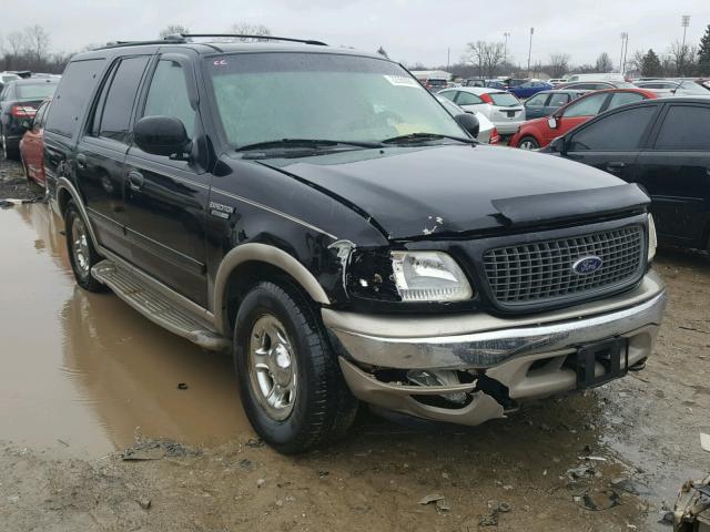 1FMPU18L6YLB20219 - 2000 FORD EXPEDITION BLACK photo 1