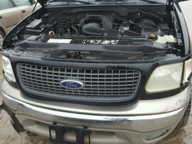 1FMPU18L6YLB20219 - 2000 FORD EXPEDITION BLACK photo 7