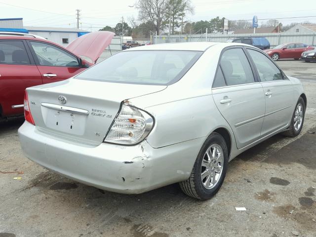 JTDBF32K640156797 - 2004 TOYOTA CAMRY LE SILVER photo 4