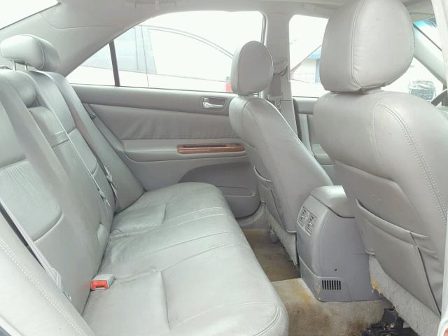 JTDBF32K640156797 - 2004 TOYOTA CAMRY LE SILVER photo 6