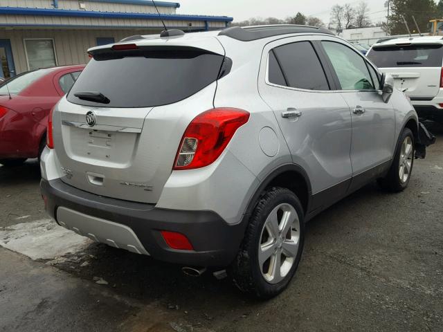 KL4CJESB8FB065725 - 2015 BUICK ENCORE SILVER photo 4