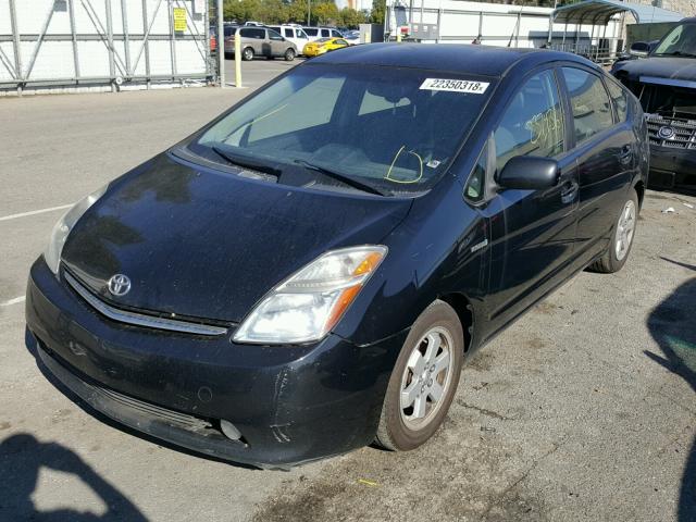 JTDKB20U763154696 - 2006 TOYOTA PRIUS BLACK photo 2