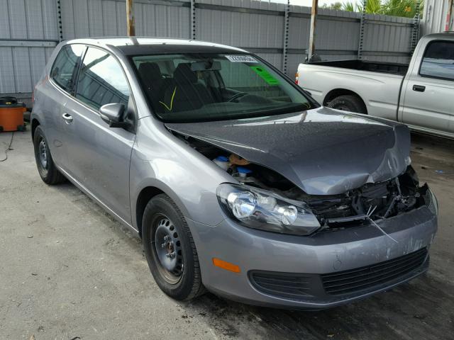 WVWBB7AJ9DW030409 - 2013 VOLKSWAGEN GOLF GRAY photo 1