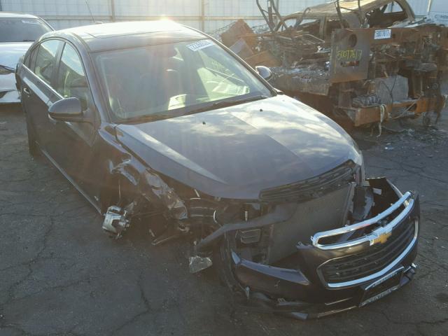 1G1PG5SB2F7293236 - 2015 CHEVROLET CRUZE LTZ GRAY photo 1