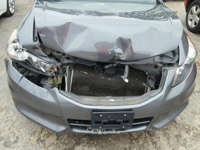 1HGCP2F31CA214128 - 2012 HONDA ACCORD LX GRAY photo 7