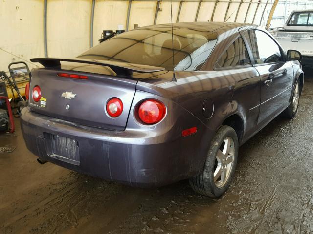 1G1AL15F767653318 - 2006 CHEVROLET COBALT LT GRAY photo 4