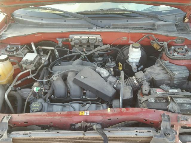 1FMCU04115KA17577 - 2005 FORD ESCAPE LIM RED photo 7