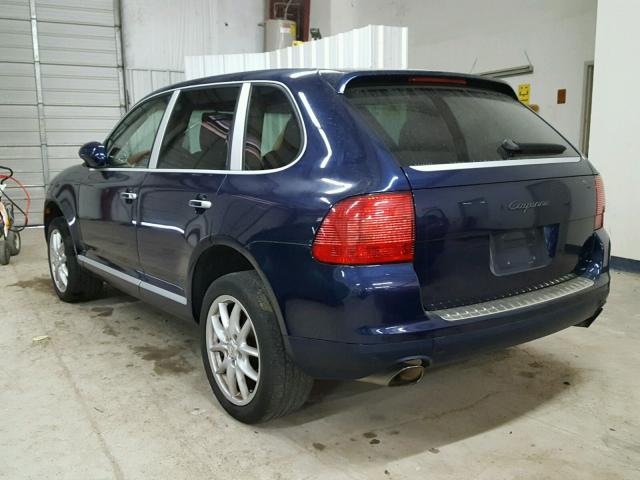 WP1AA29P26LA20172 - 2006 PORSCHE CAYENNE BLUE photo 3