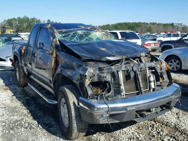 1GCDT196068224207 - 2006 CHEVROLET COLORADO BLACK photo 1