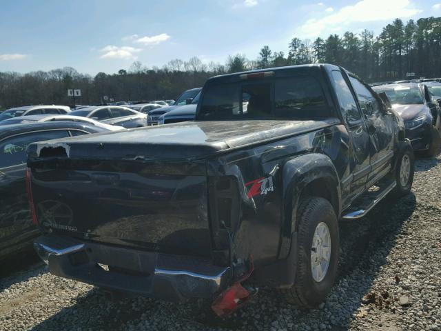 1GCDT196068224207 - 2006 CHEVROLET COLORADO BLACK photo 4