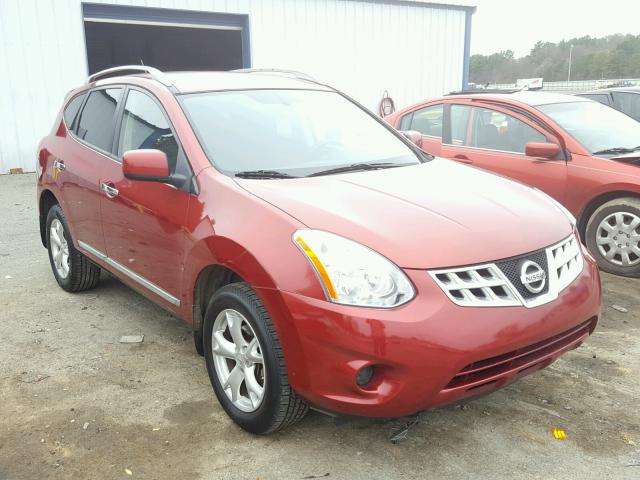 JN8AS5MT7BW164138 - 2011 NISSAN ROGUE S RED photo 1