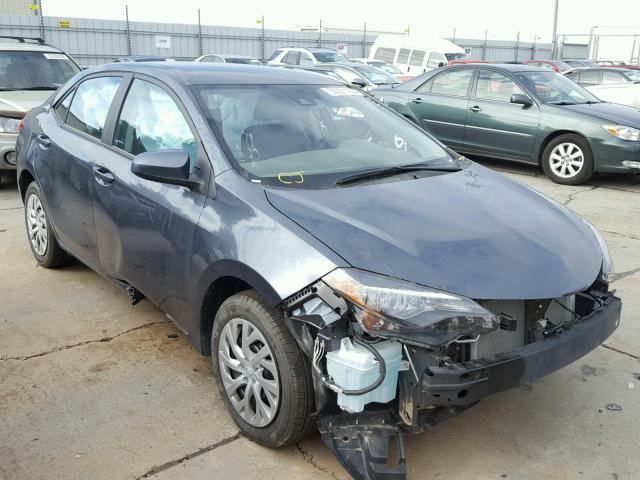 2T1BURHE7HC866085 - 2017 TOYOTA COROLLA L CHARCOAL photo 1