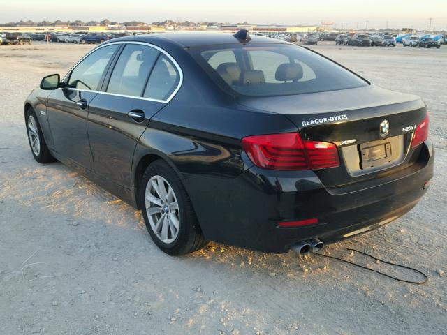 WBA5A7C52GG150242 - 2016 BMW 528 XI BLACK photo 3