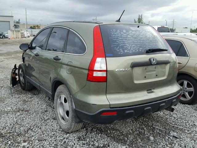 5J6RE38398L006781 - 2008 HONDA CR-V LX SILVER photo 3