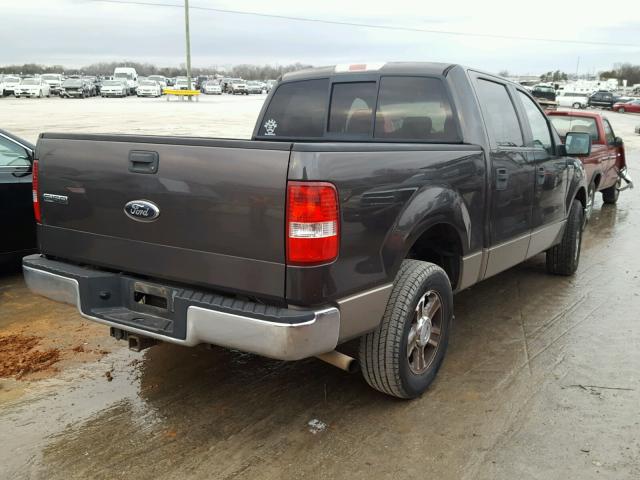 1FTPW12V26FB43372 - 2006 FORD F150 SUPER GRAY photo 4