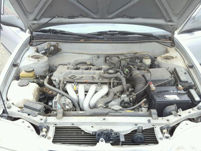 1NXBR12E1YZ393939 - 2000 TOYOTA COROLLA VE SILVER photo 7