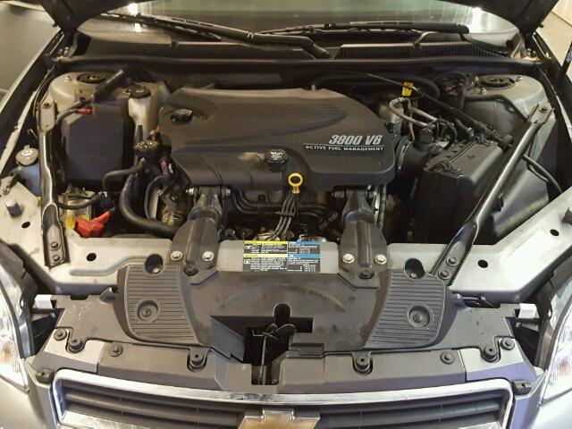 2G1WC583589272955 - 2008 CHEVROLET IMPALA LT GRAY photo 7