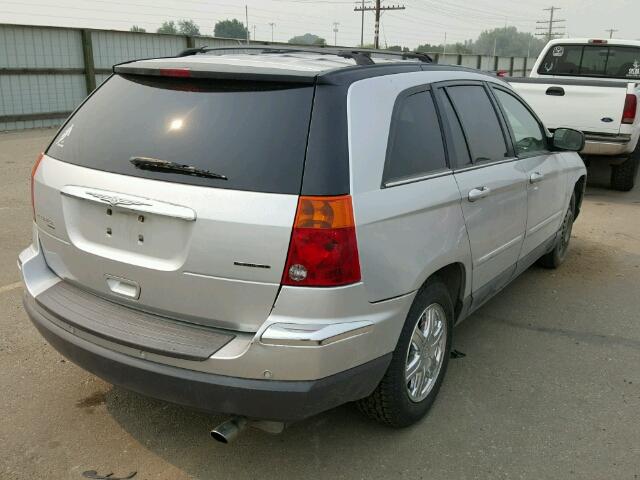 2A8GF68456R677334 - 2006 CHRYSLER PACIFICA T SILVER photo 4