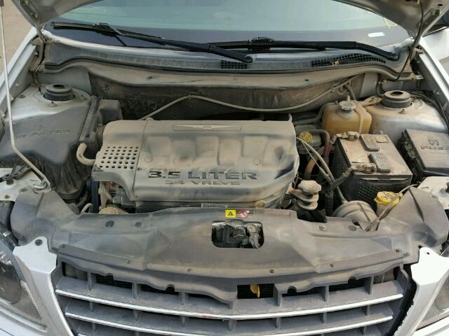 2A8GF68456R677334 - 2006 CHRYSLER PACIFICA T SILVER photo 7