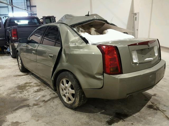 1G6DP567150109009 - 2005 CADILLAC CTS HI FEA GREEN photo 3