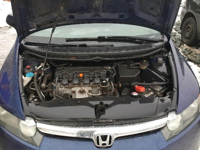 2HGFA15367H015920 - 2007 HONDA CIVIC DX BLUE photo 7