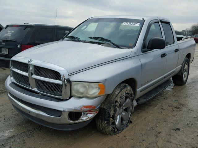 3D7HA18N52G148476 - 2002 DODGE RAM 1500 SILVER photo 2